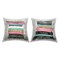 Fashion Book Stacks 2 PC Outdoor Printed Pillow Set Design by Carol Robinson, 18 x 7 x 18